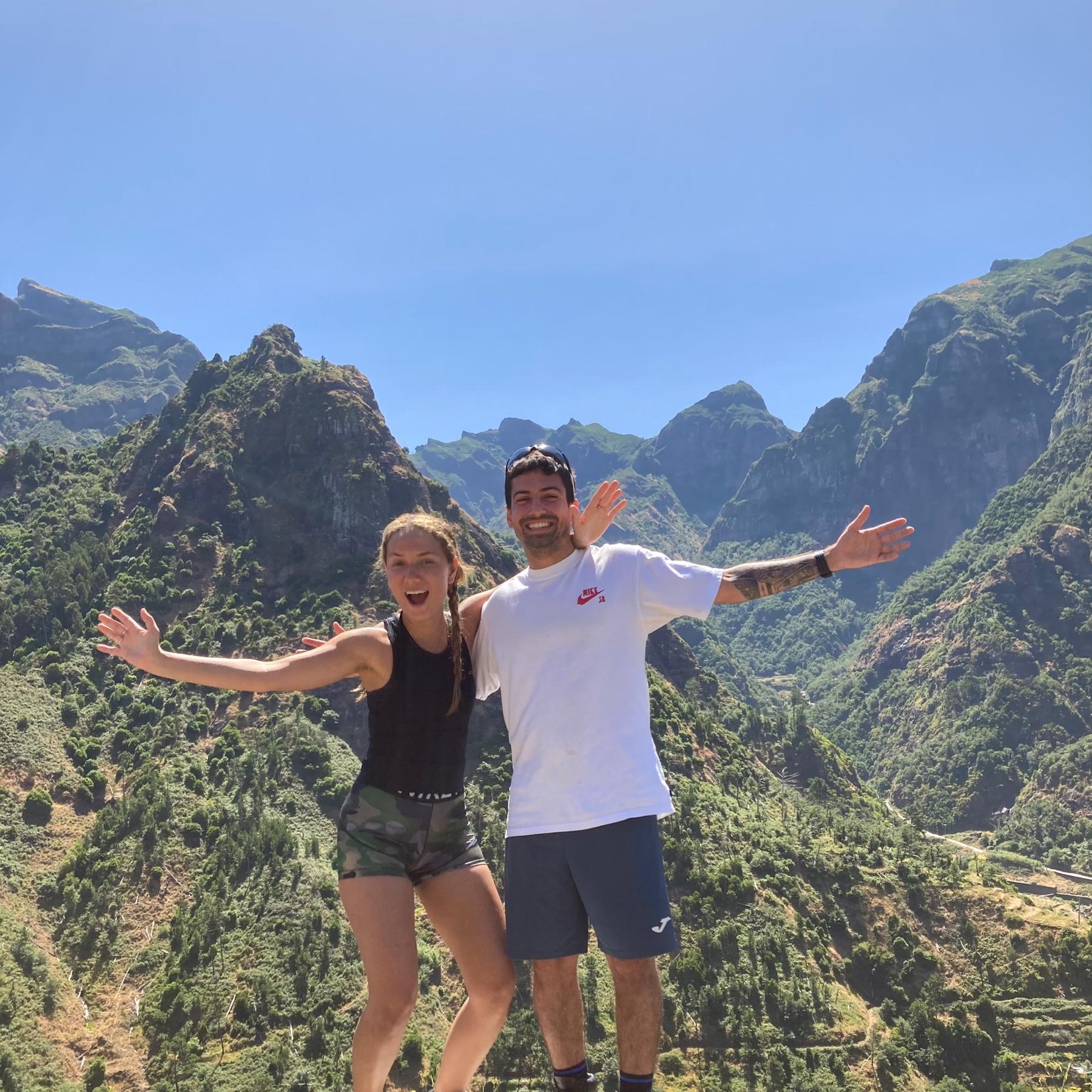 Lots of hiking in Madeira