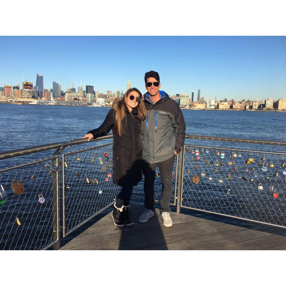In the city we eventually got engaged in!