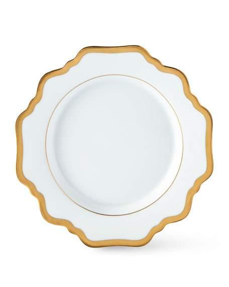 Anna Weatherley"Antique White with Gold" Bread & Butter Plate