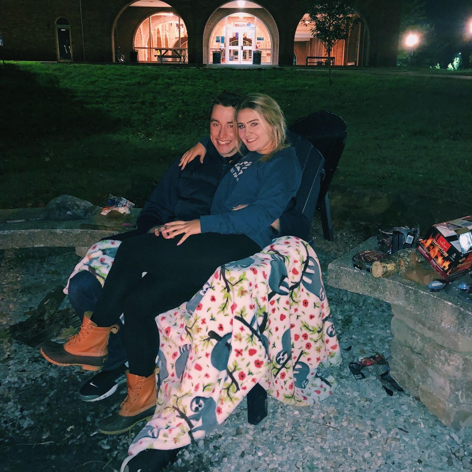 Our very first photo together 😊