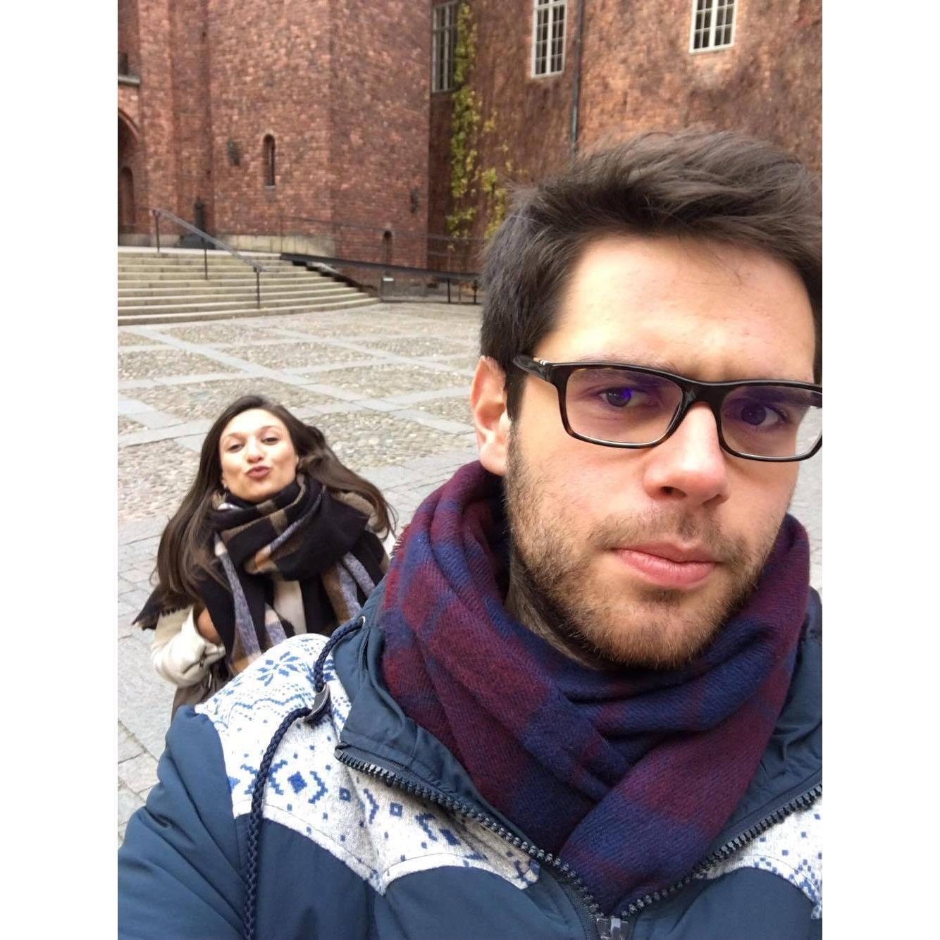 The first trip to Scandinavia, 2017. 
[Stockholm, Sweden].