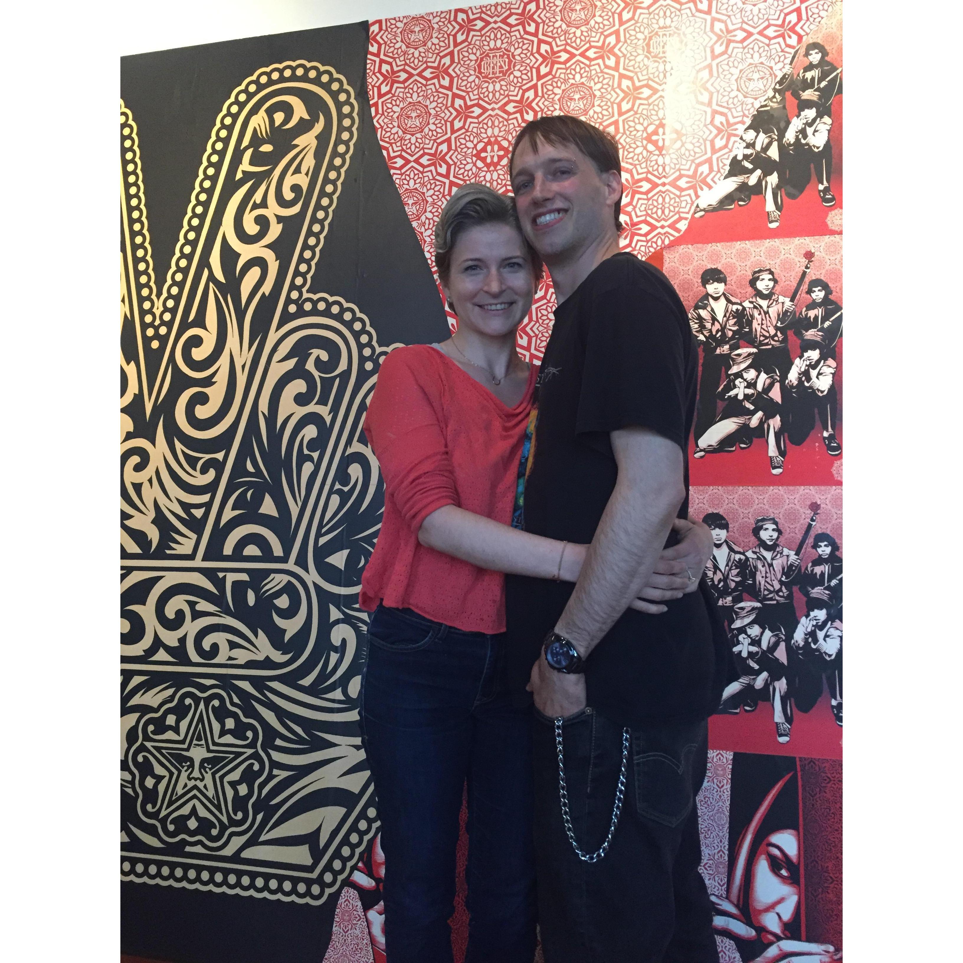 We like art