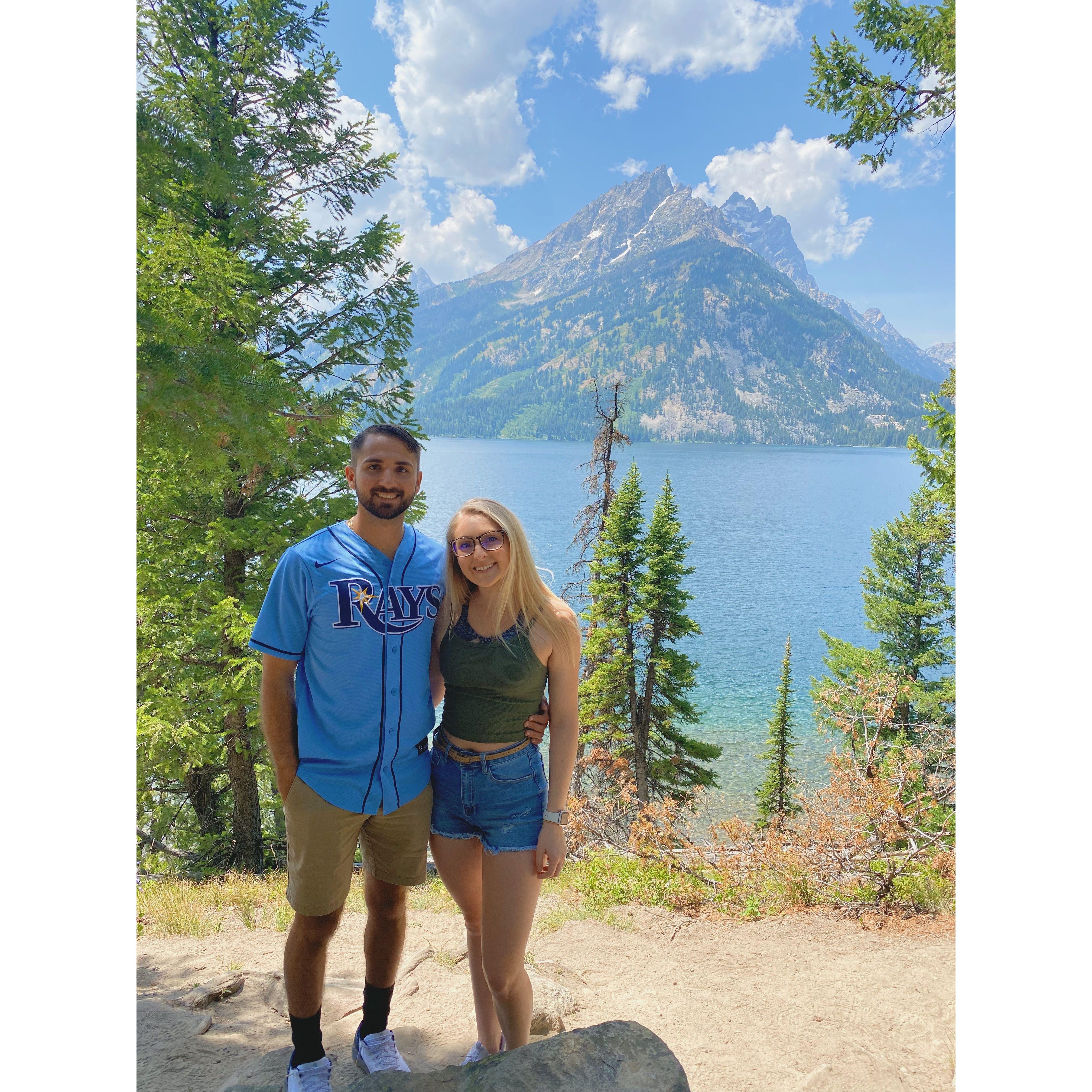 July 2021 -- Our first big trip together to Jackson Hole, Wyoming!