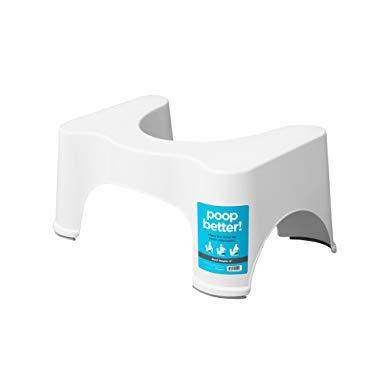 Squatty Potty The Original Bathroom Toilet Stool, 9 inch Height, White