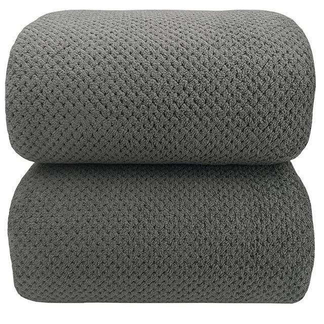 YTYC Towels,39x78 Inch Oversized Bath Sheets Towels for Adults Luxury Bath Towels Extra Large Sets for Bathroom Super Soft Highly Absorbent Microfiber Shower Towels 80% Polyester (Charcoal Grey,2)