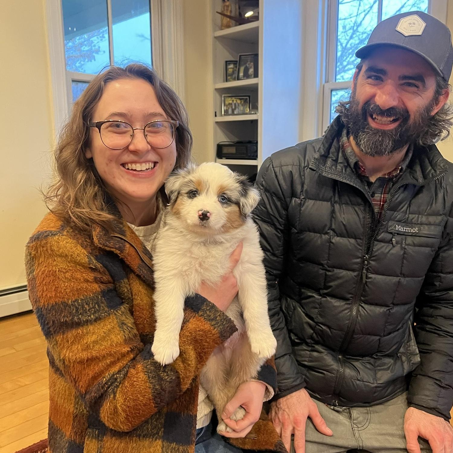 Meeting Wally for the first time!