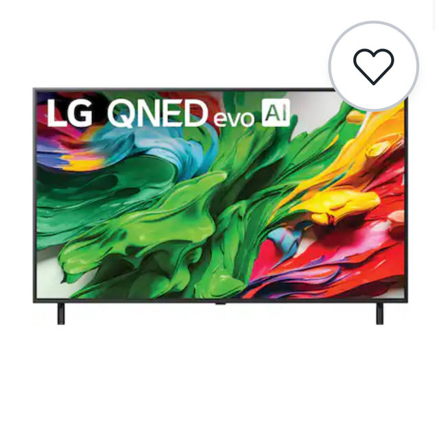 LG - 55" Class 85A Series QNED evo AI MiniLED 4K UHD Smart webOS TV (2025)