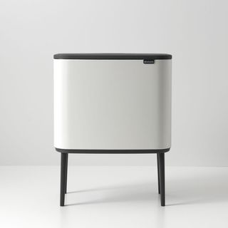 Bo Touch Top Trash Can, Dual Compartments