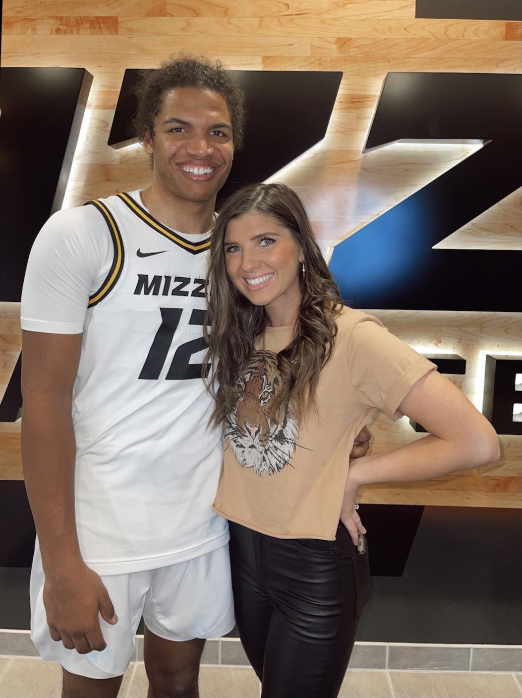 Dru’s senior night at Mizzou 💛