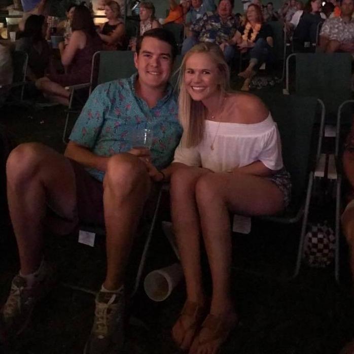 Our first concert together-Jimmy Buffett
