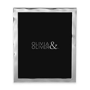 Olivia & Oliver Harper 8-Inch x 10-Inch Silver-Plated Picture Frame