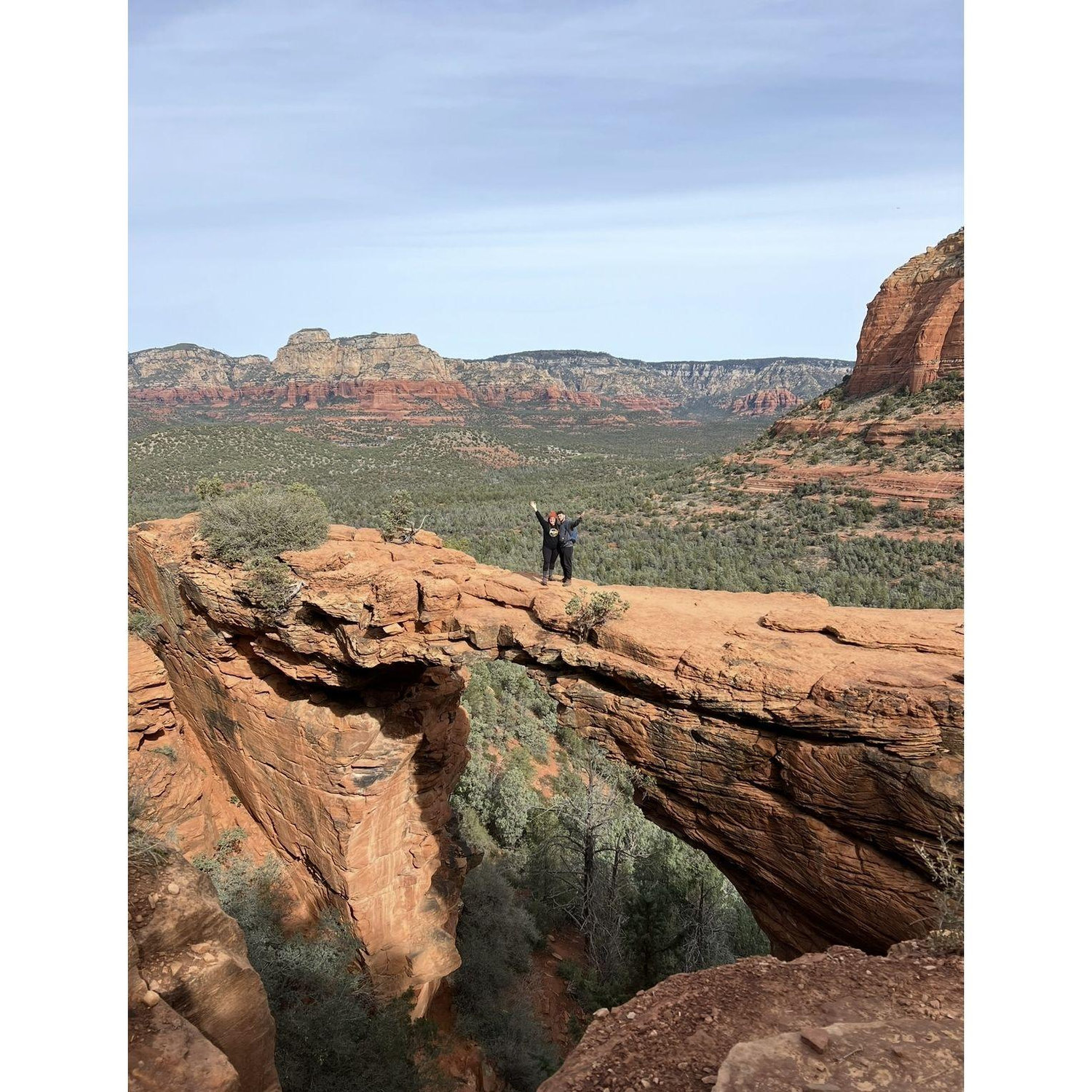 Devil's Bridge in Sedona Arizona- long but so worth the hike