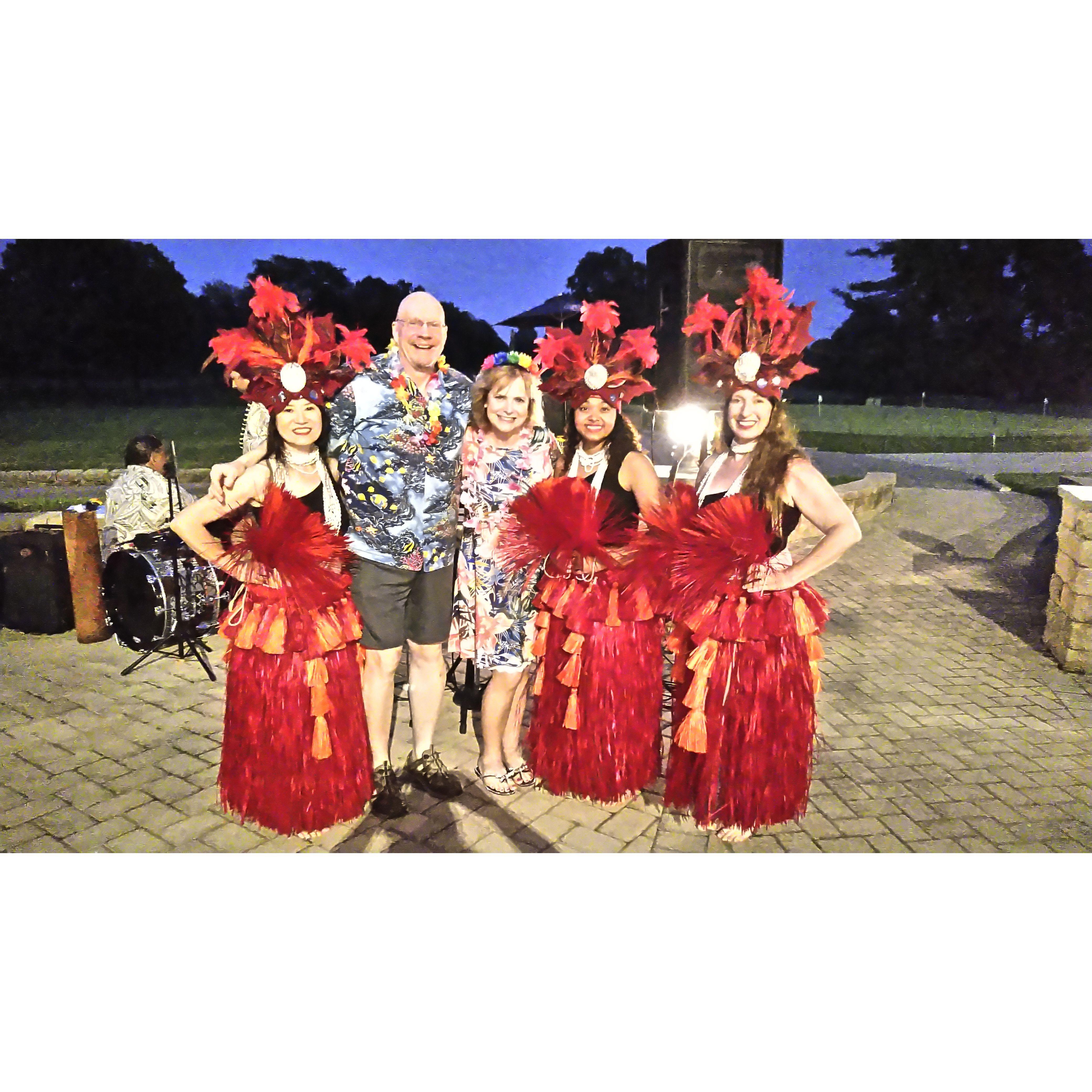 Luau at Itasca Country Club.