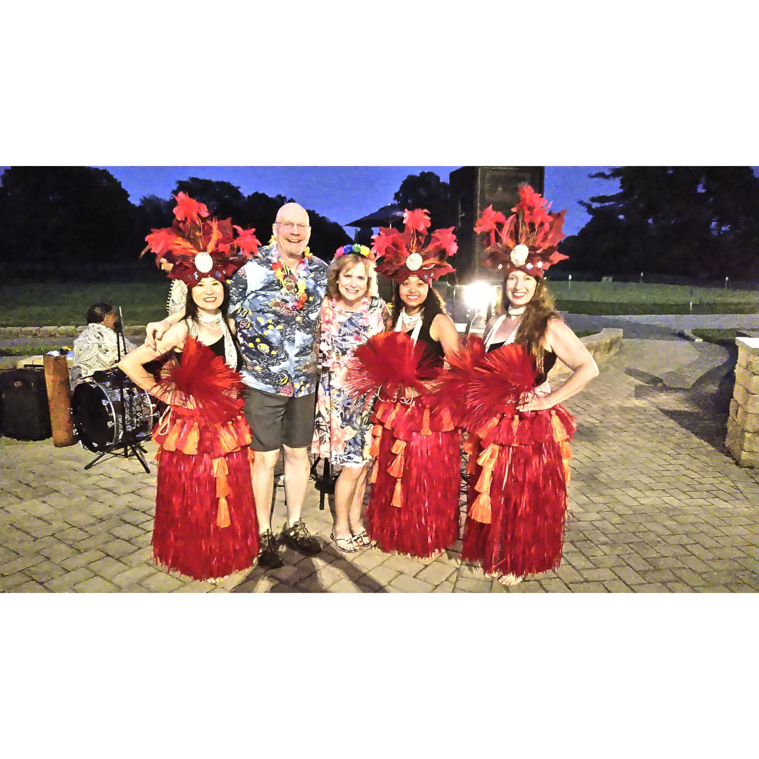 Luau at Itasca Country Club.