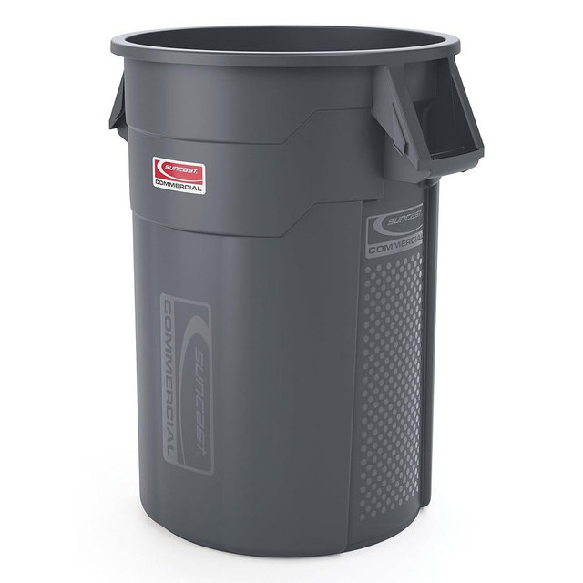 Suncast Commercial Products 44 Gallon Utility Trash Can