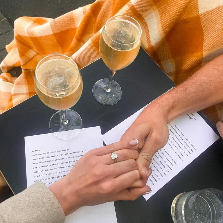 The day he proposed 💍