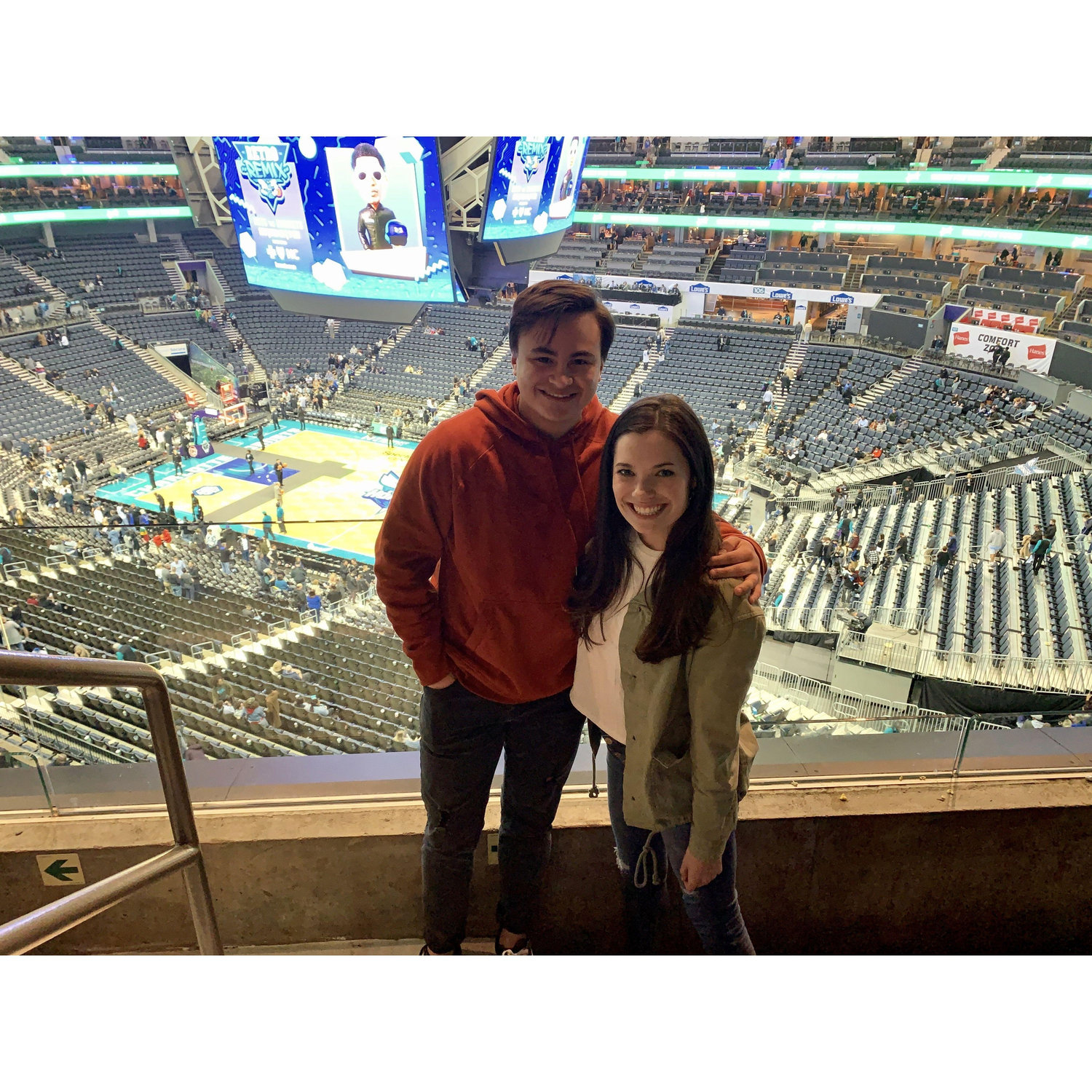 Our very first date!