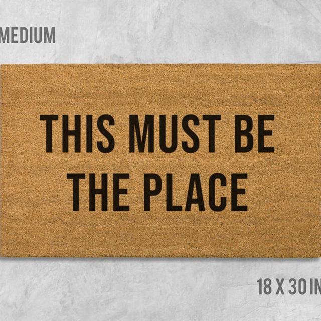 This Must Be The Place Doormat