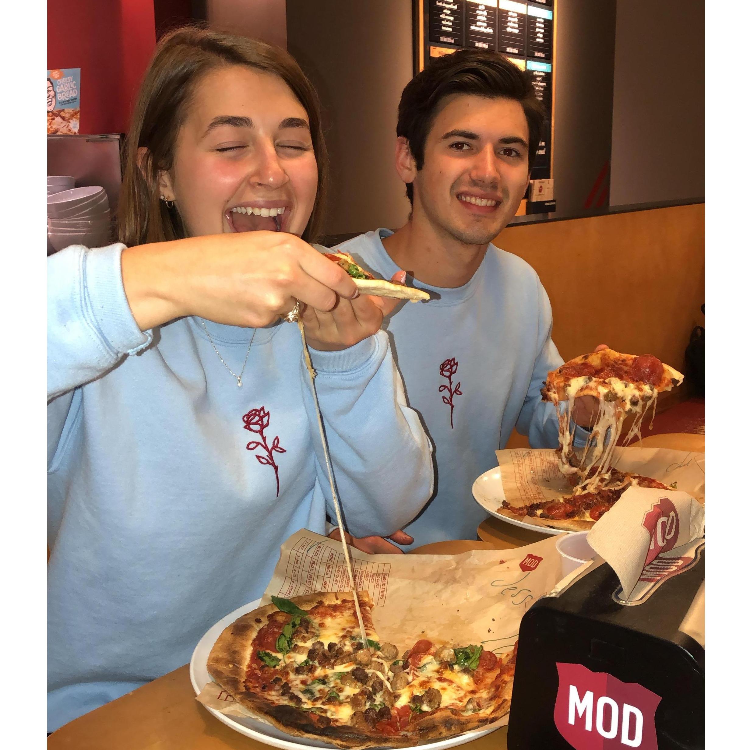 One of our favorite things to do together ;)