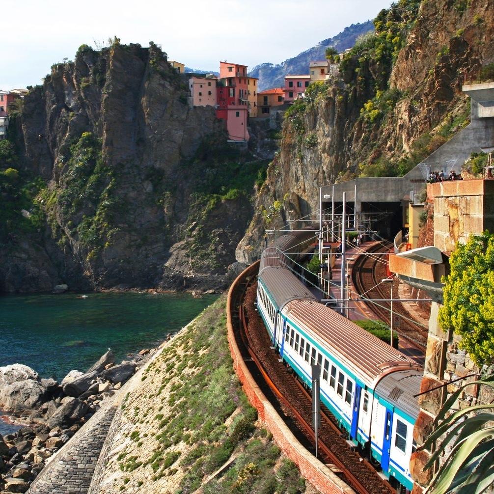 Train from Rome to Amalfi