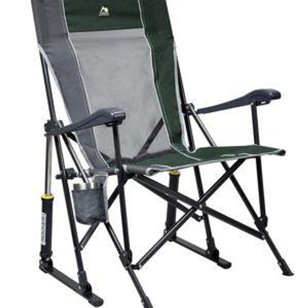 GCI Outdoor Roadtrip Rocker Camping Chair — Hunter Green