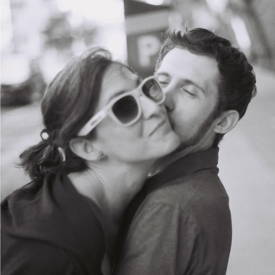 Monochrome kisses.