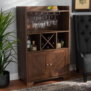 Carrie Farmhouse Wine Storage Cabinet