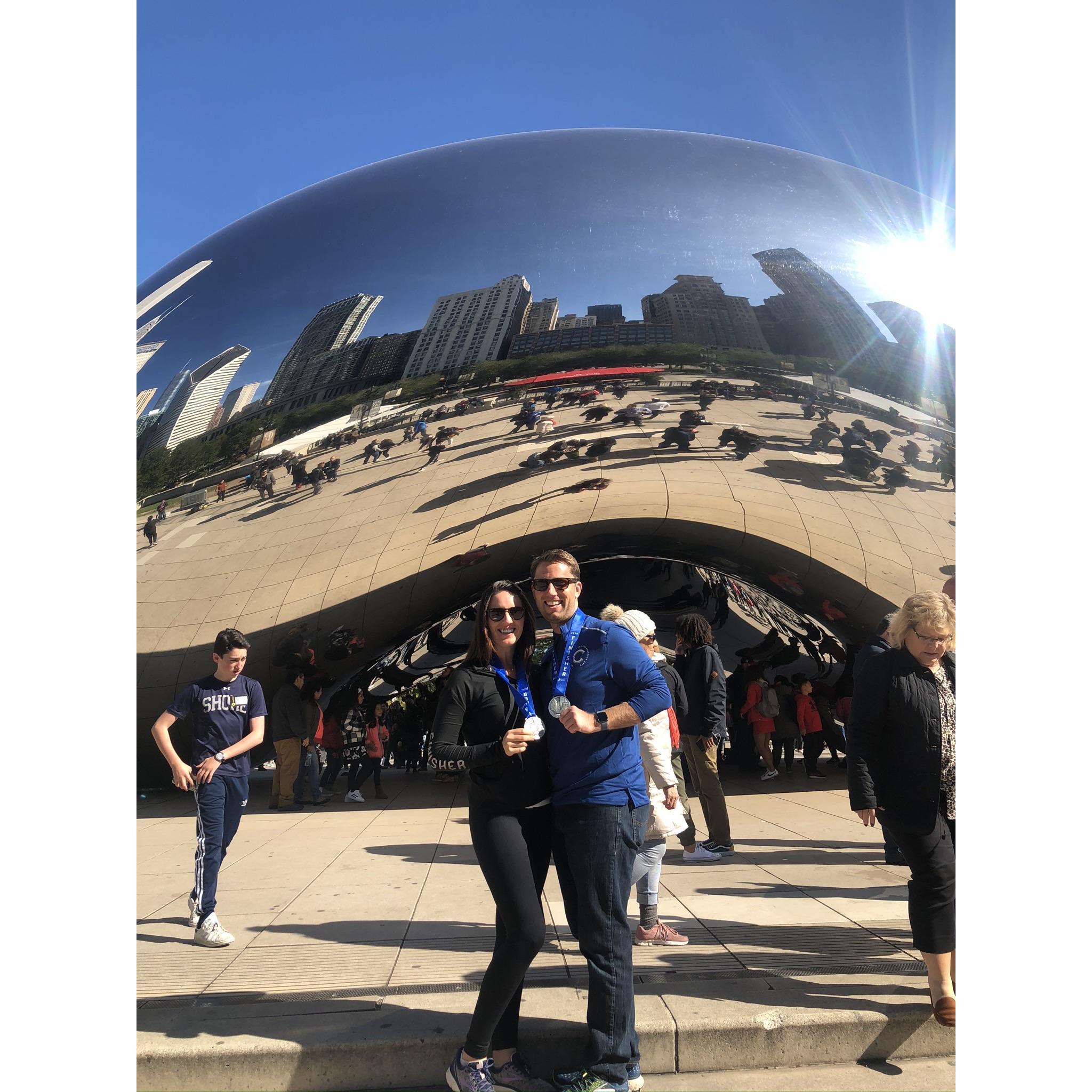 Chicago marathon finishers:)