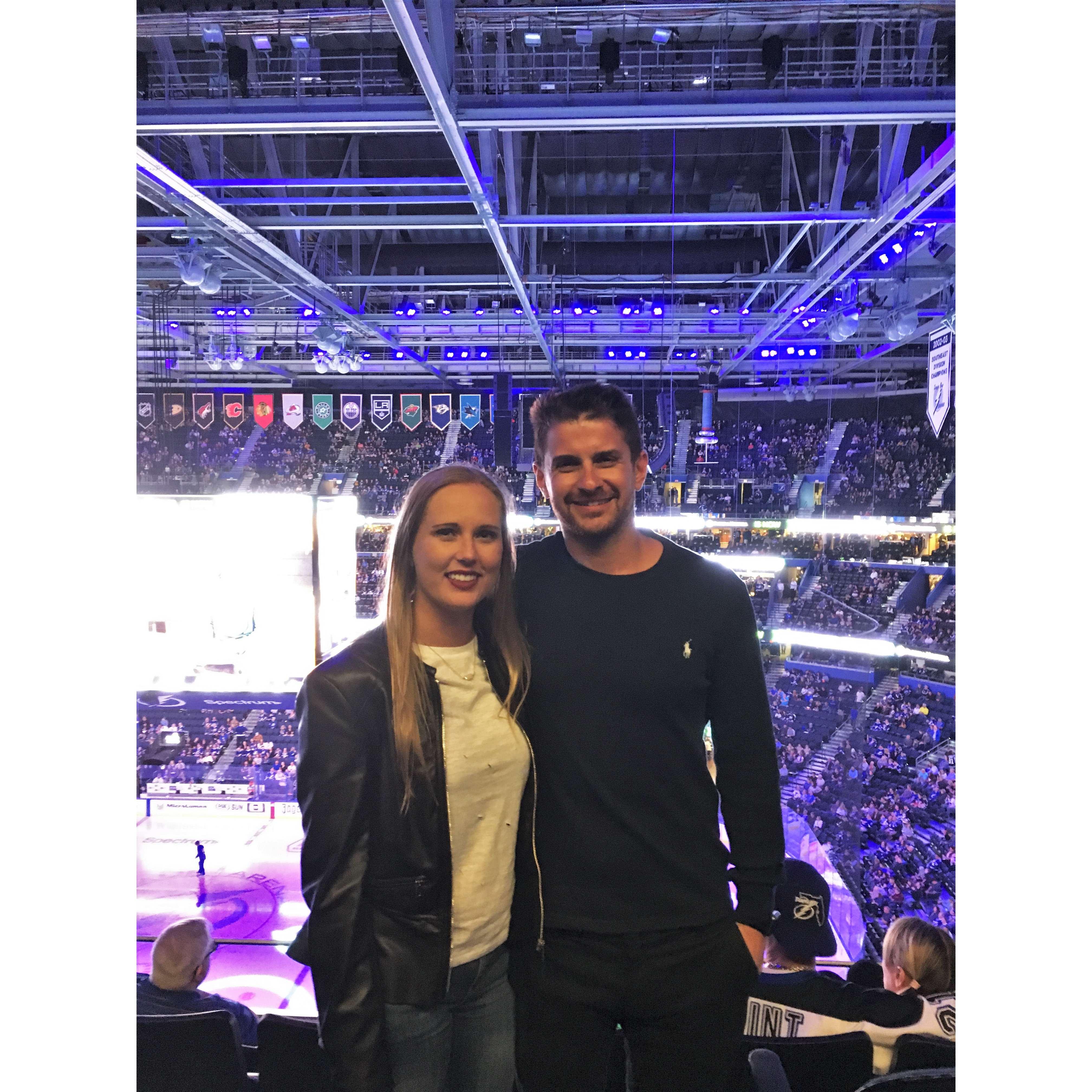 Tampa Bay Lightning Game - Tampa, Florida (February 2019)