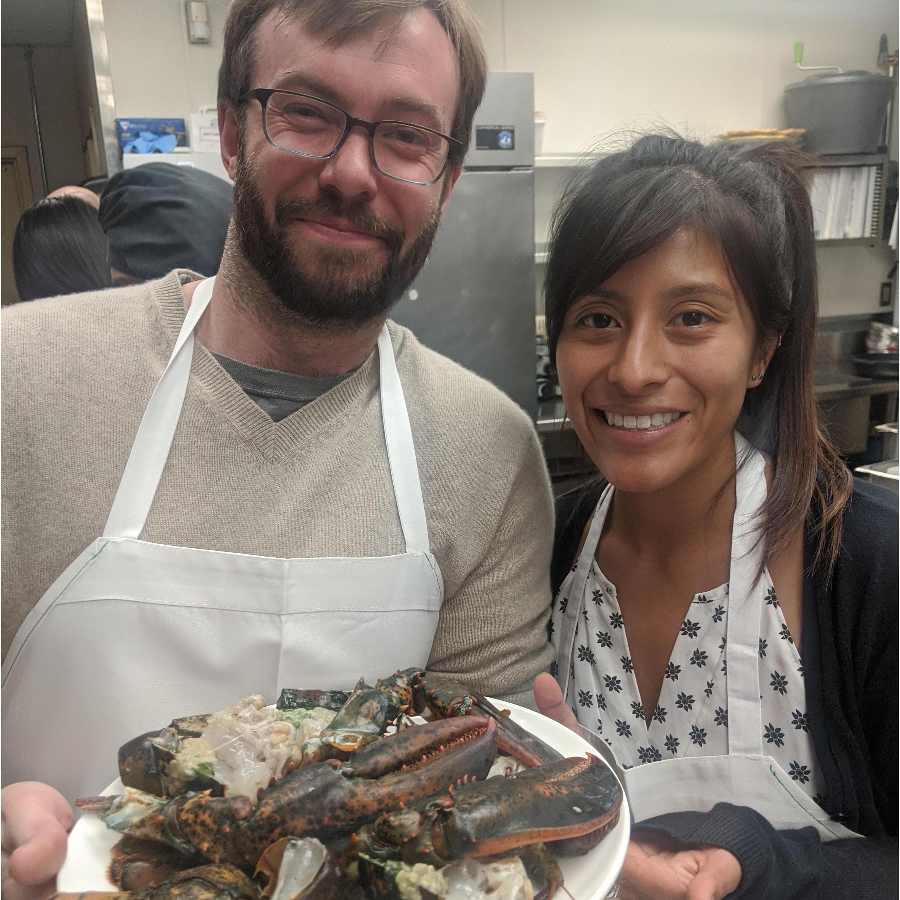 Jaleo cooking class.