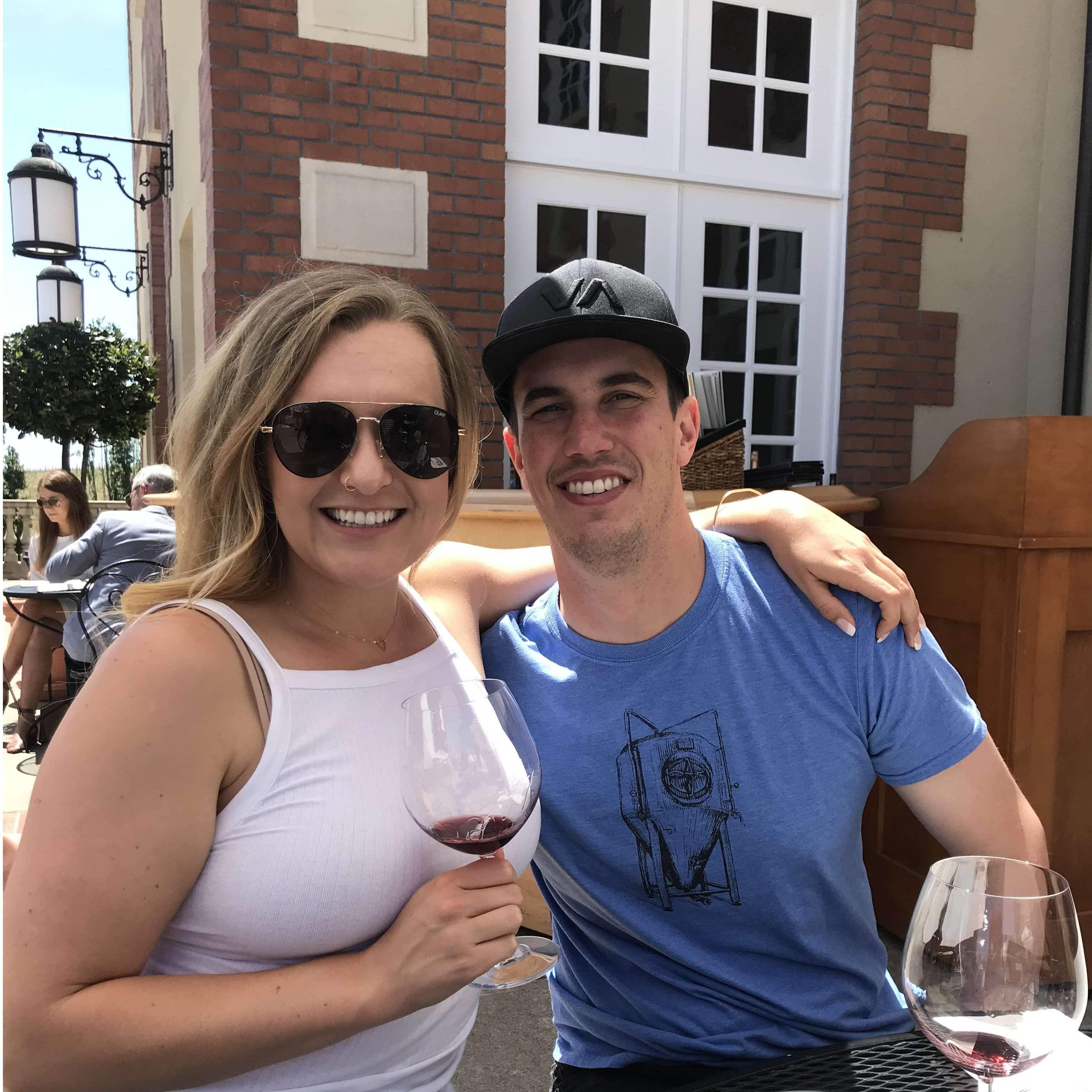 Wine Tasting for Kaity’s 30th at Domaine Carneros