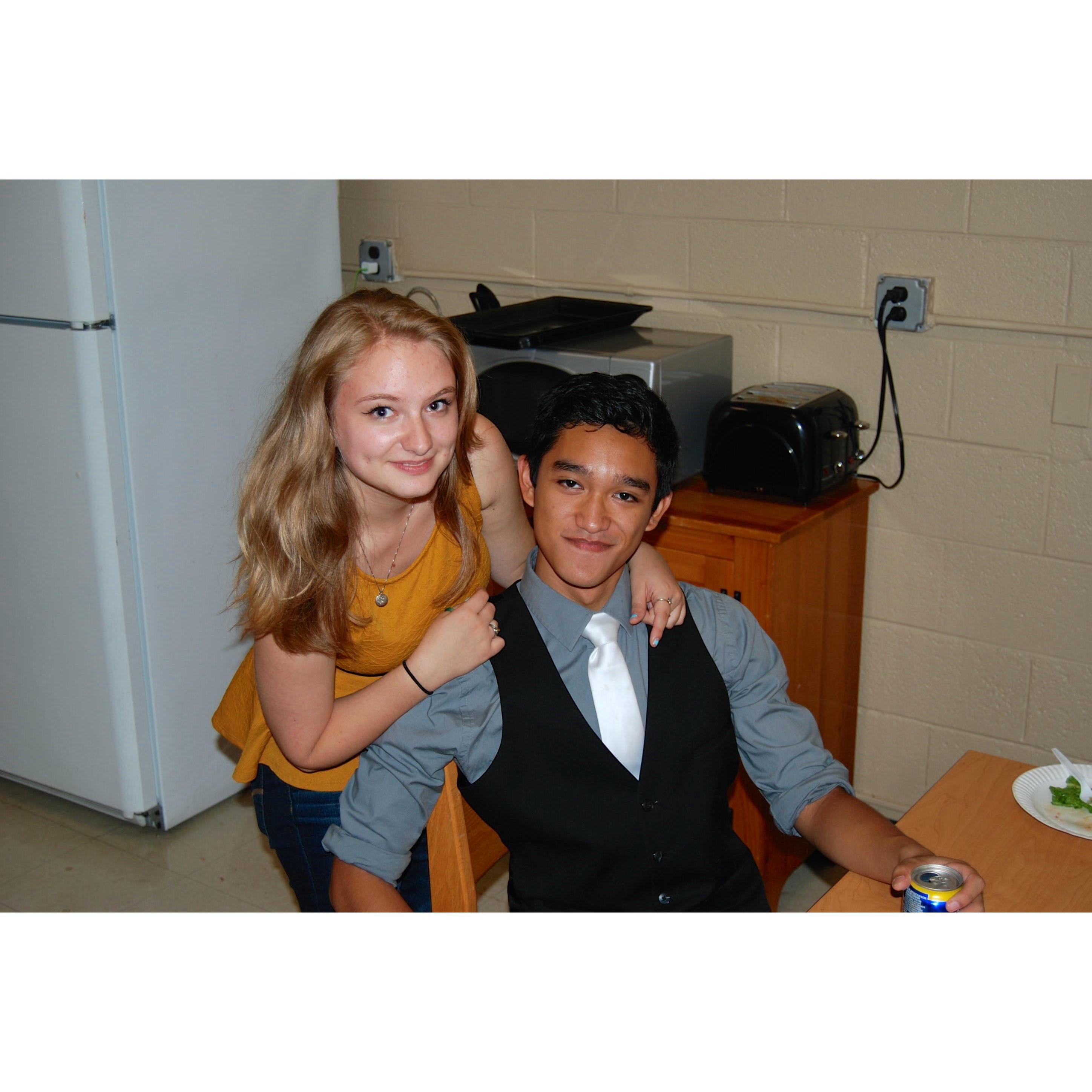 This is from the night that Josh asked me to be his girlfriend. (September 20th, 2014)