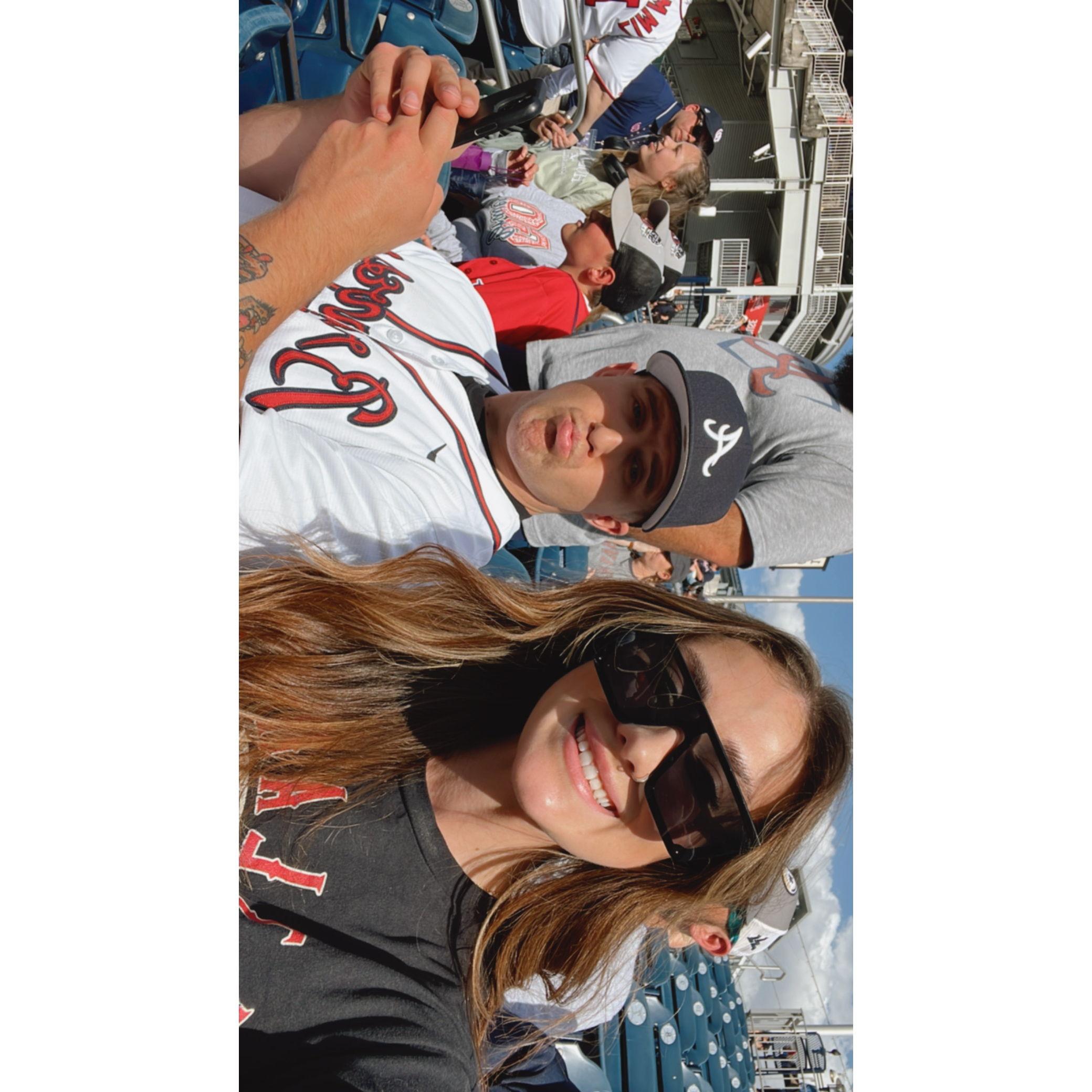 Our second annual Atlanta Braves game in DC