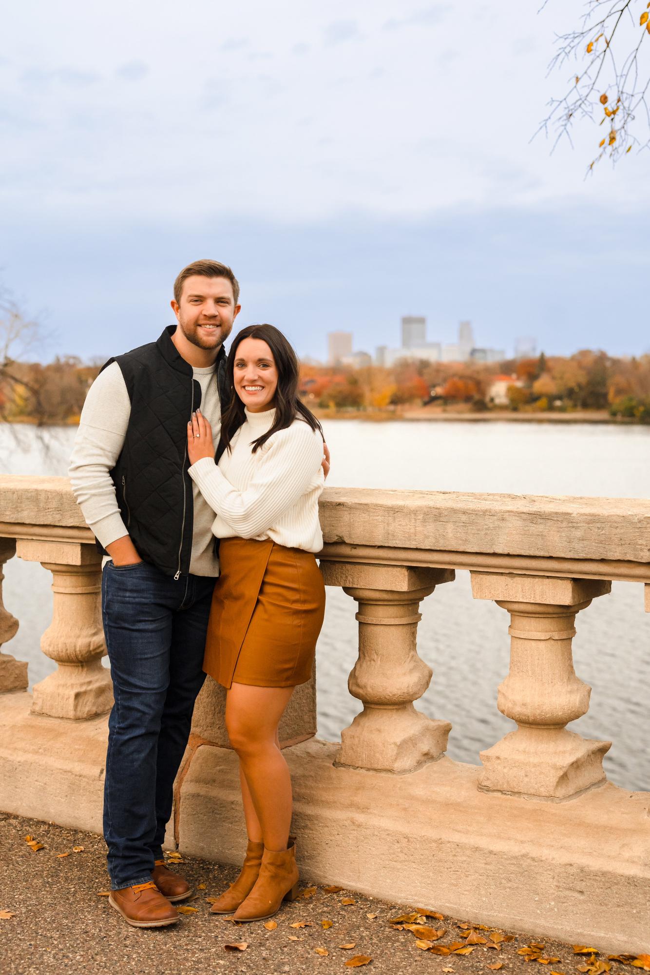 Engagement pictures where our first date was - Lake of the Isles (📸@studiotwelve52)