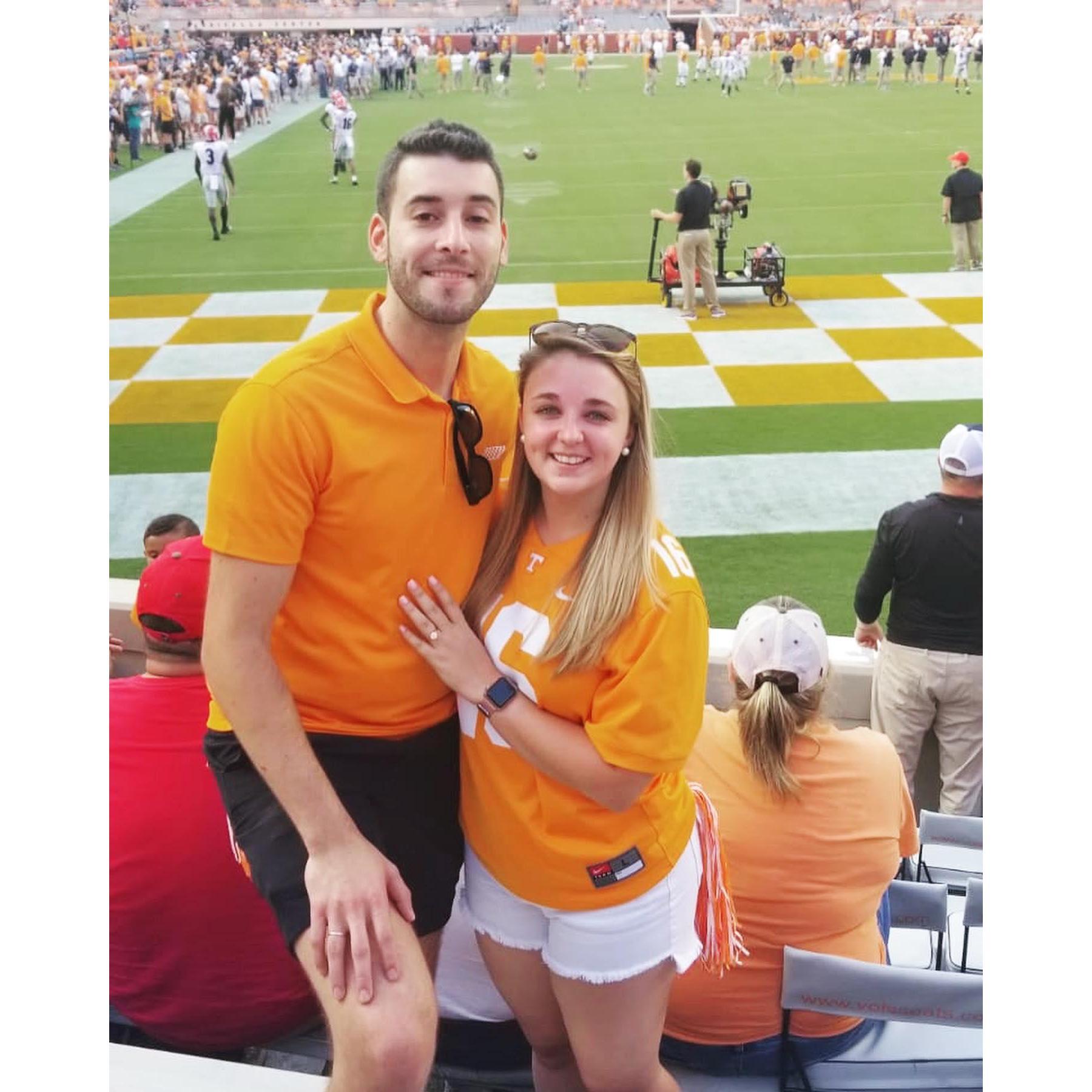 We finally made it into Neyland Stadium!