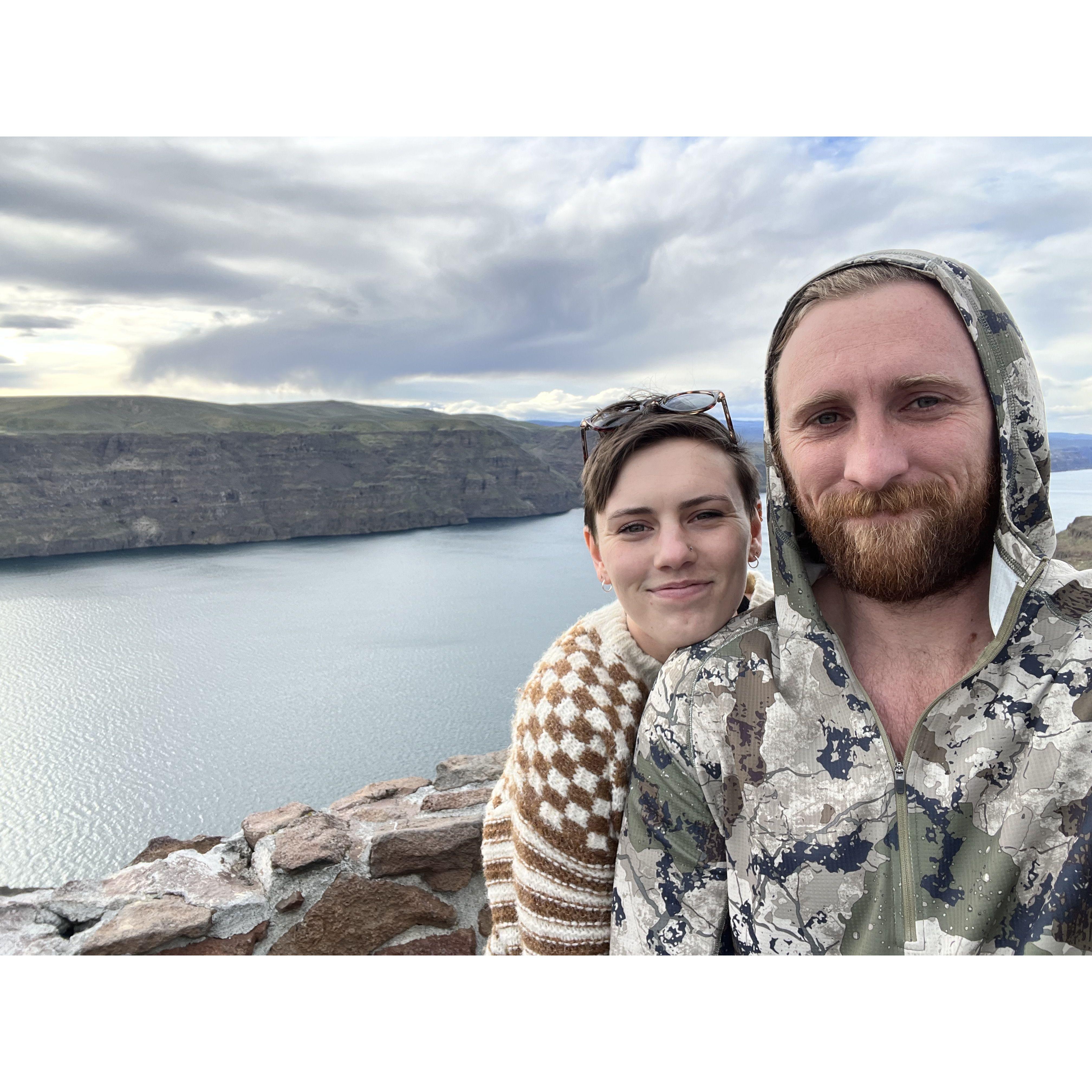 Our first picture in WA state!