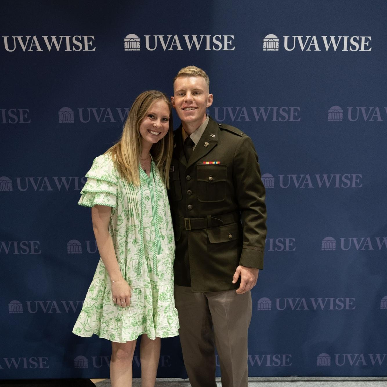 When Russ graduated and commissioned