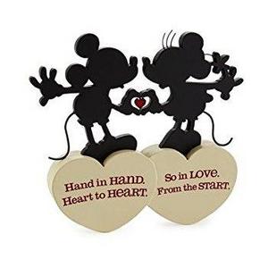 Hallmark Disney Mickey and Minnie Love Silhouette