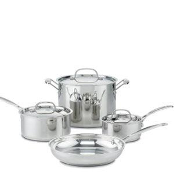 Stainless Steel Cookware Set (Cusinart, 7-Piece)