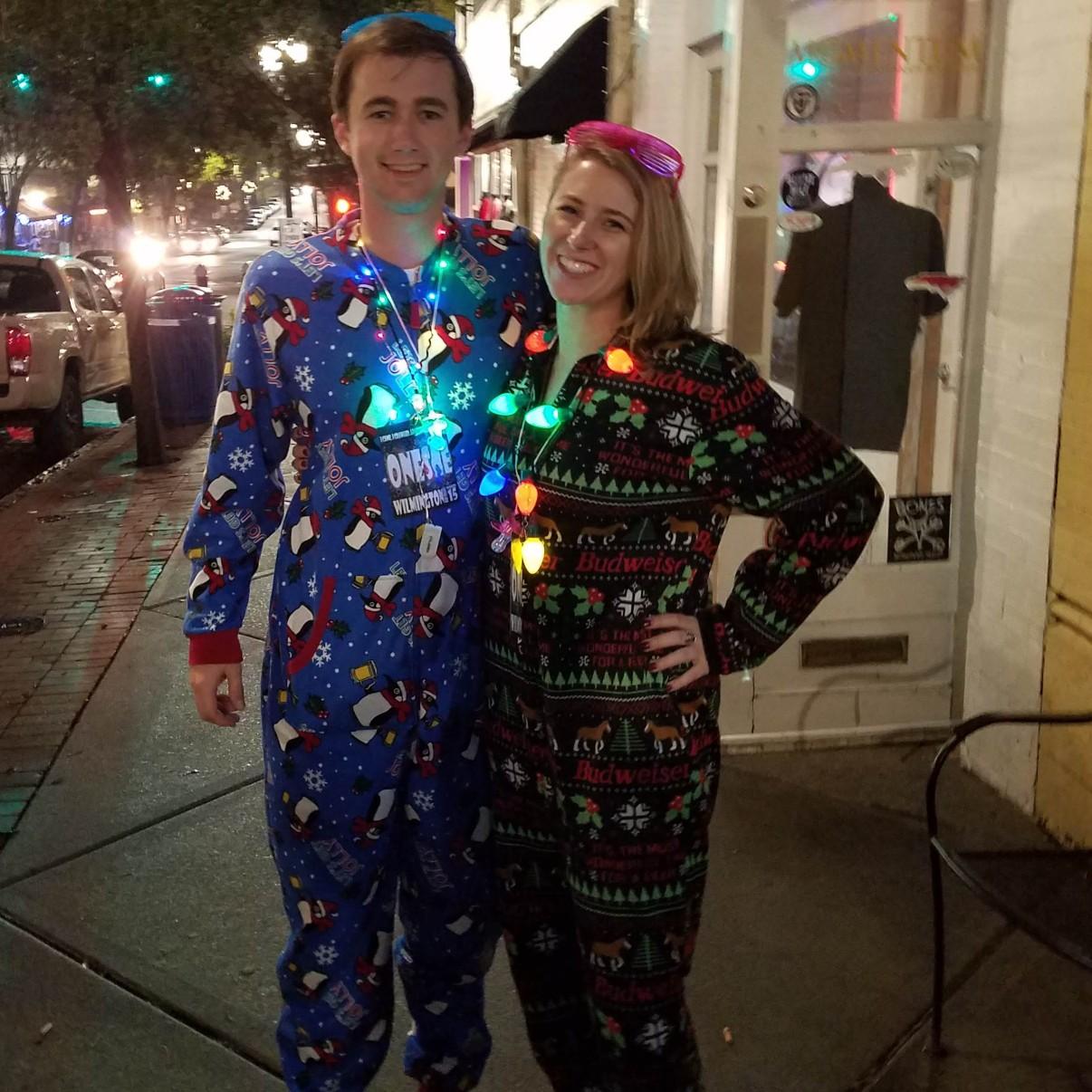 Who doesn't love a good onesie bar crawl?