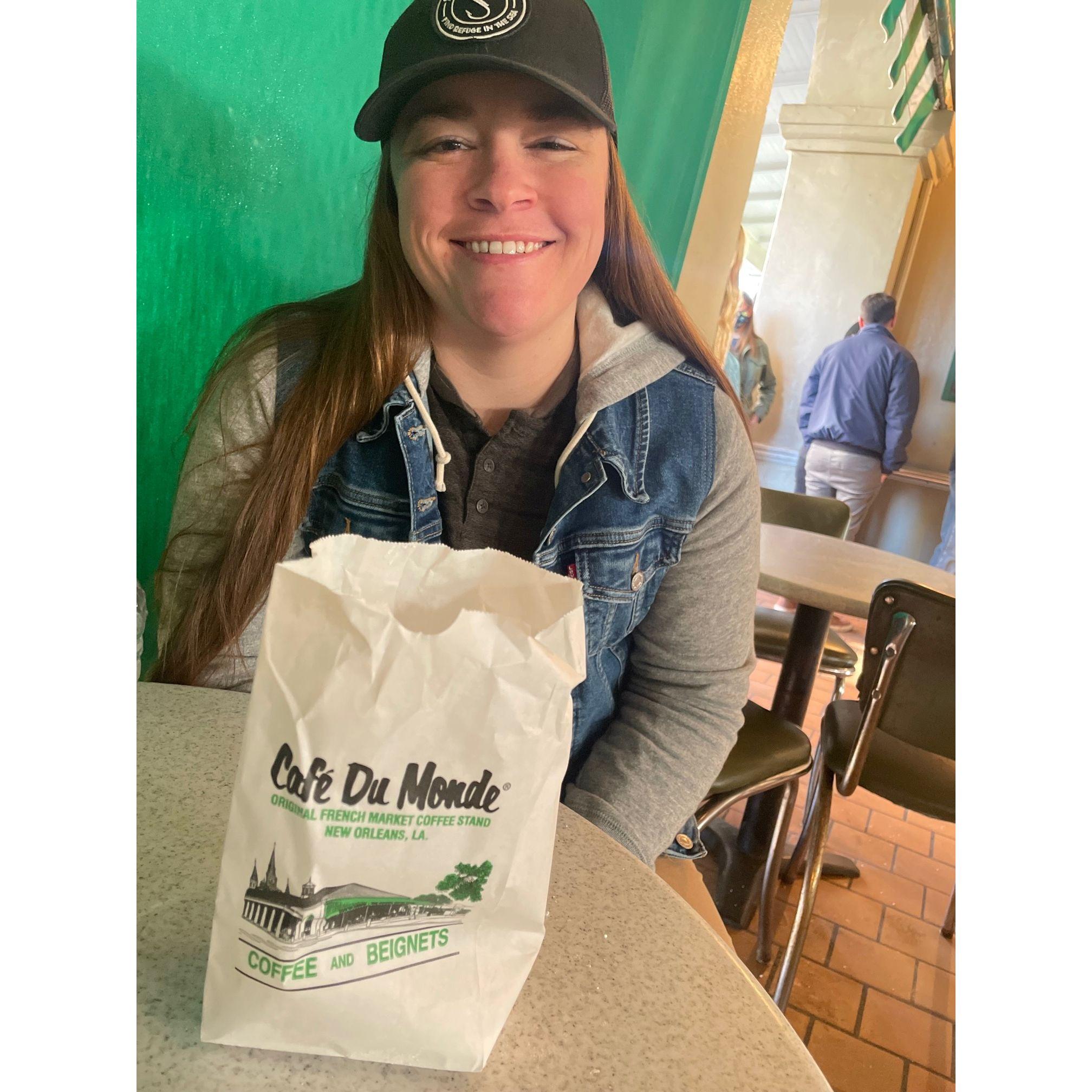 Hungover beignets in New Orleans 2022