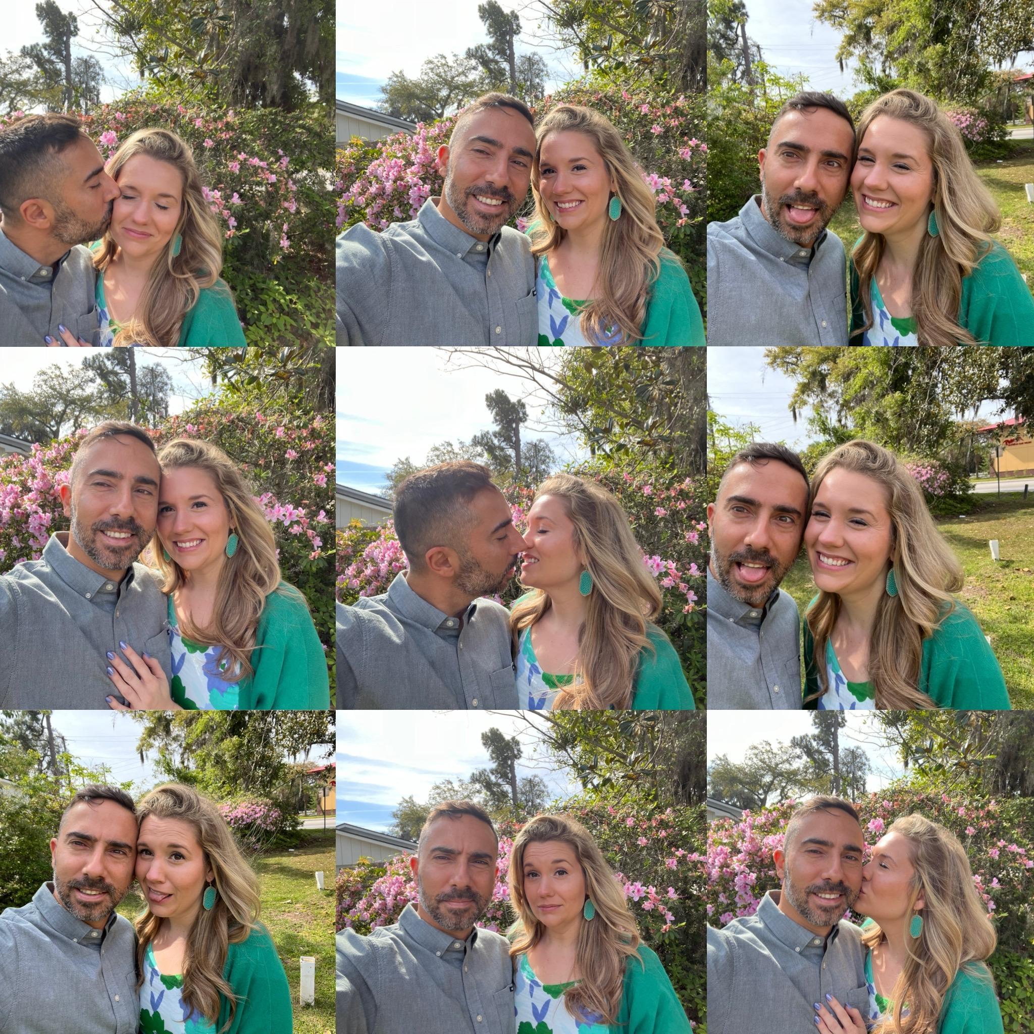 Backyard photoshoot