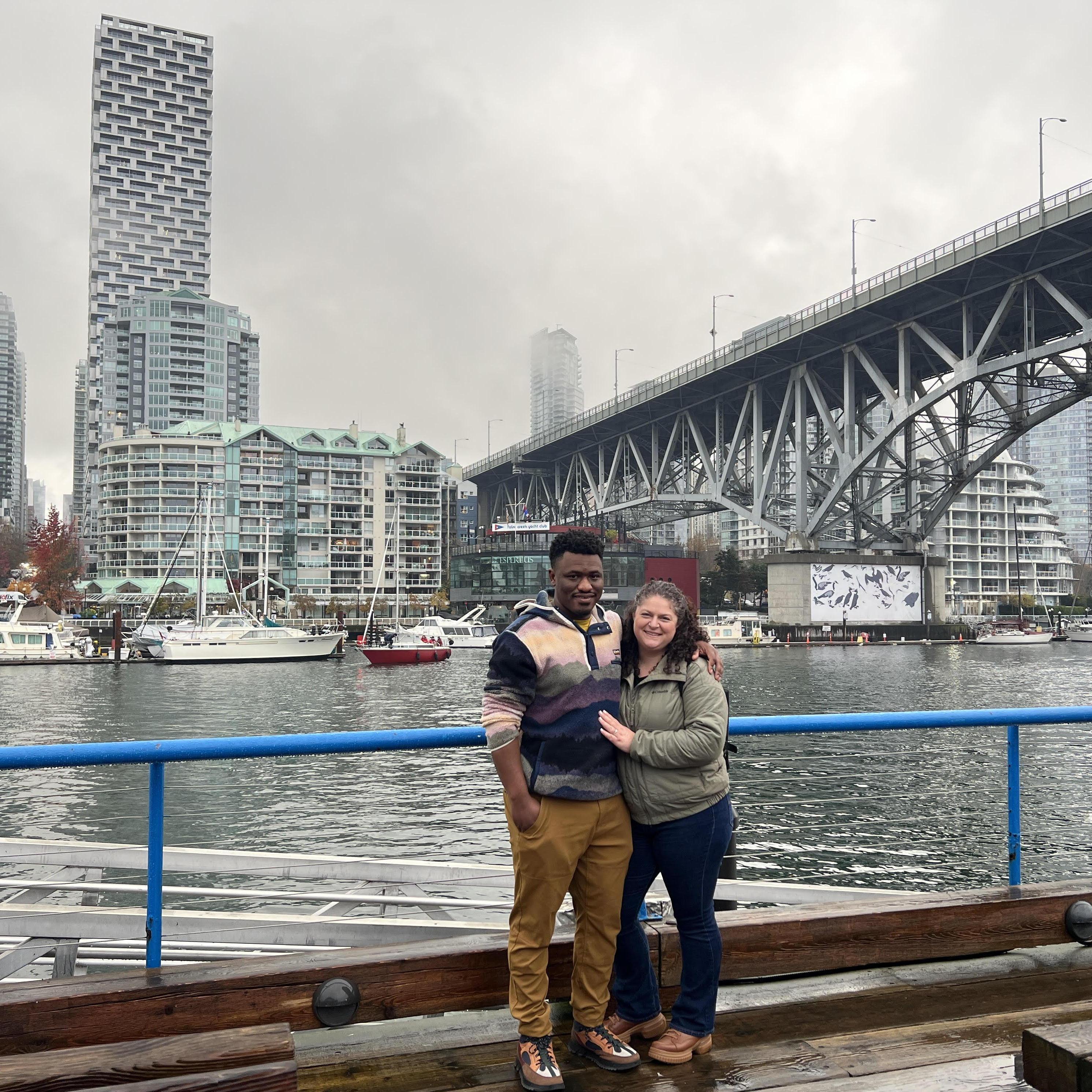 The day after we got engaged during our trip to Birch Bay, WA and Vanoucver, BC.