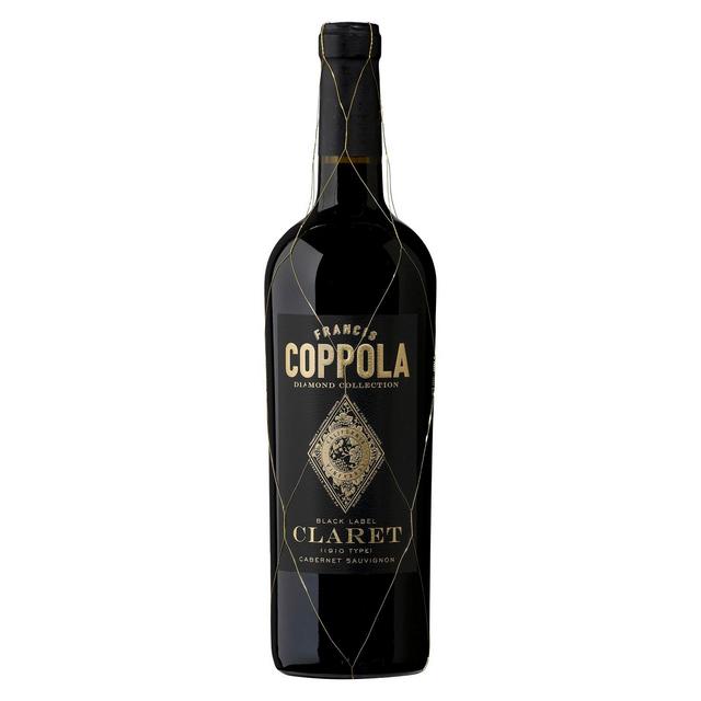 Francis Coppola Diamond Collection Black Label Claret Cabernet Sauvignon Red Wine - 750ml Bottle