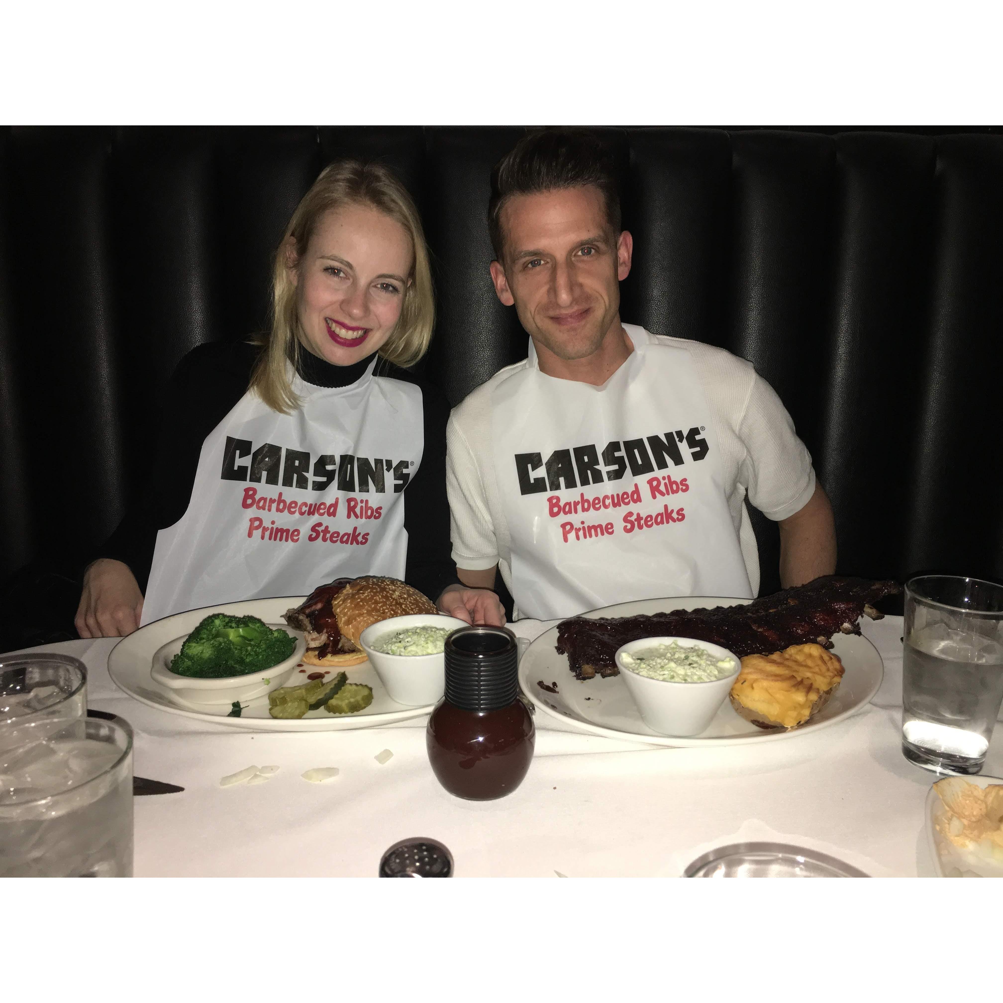 Carson's Steakhouse. Chicago, Dec 2018.