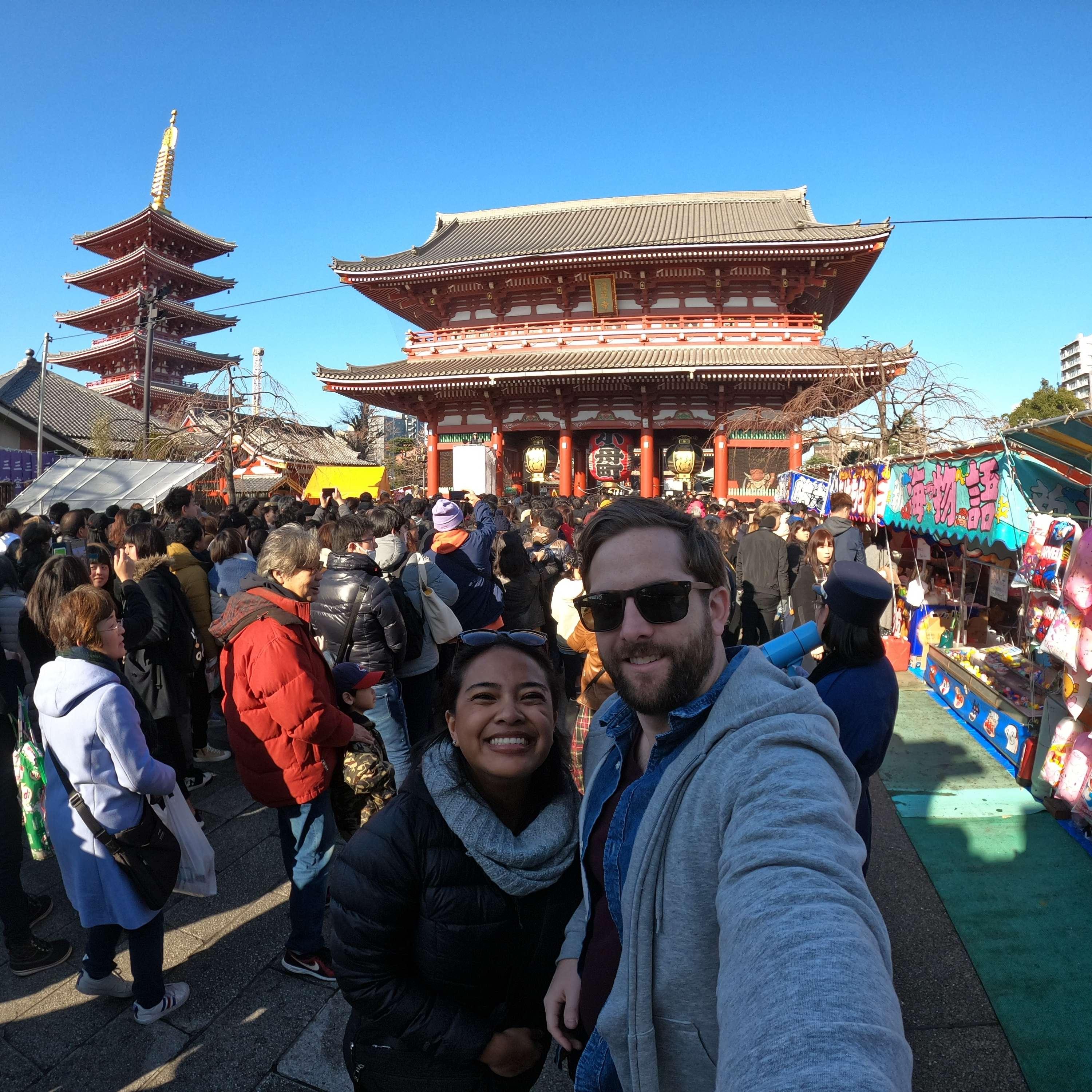 Site seeing in Tokyo