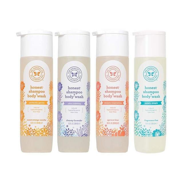 Honest Shampoo + Body Wash, Fragrance Free