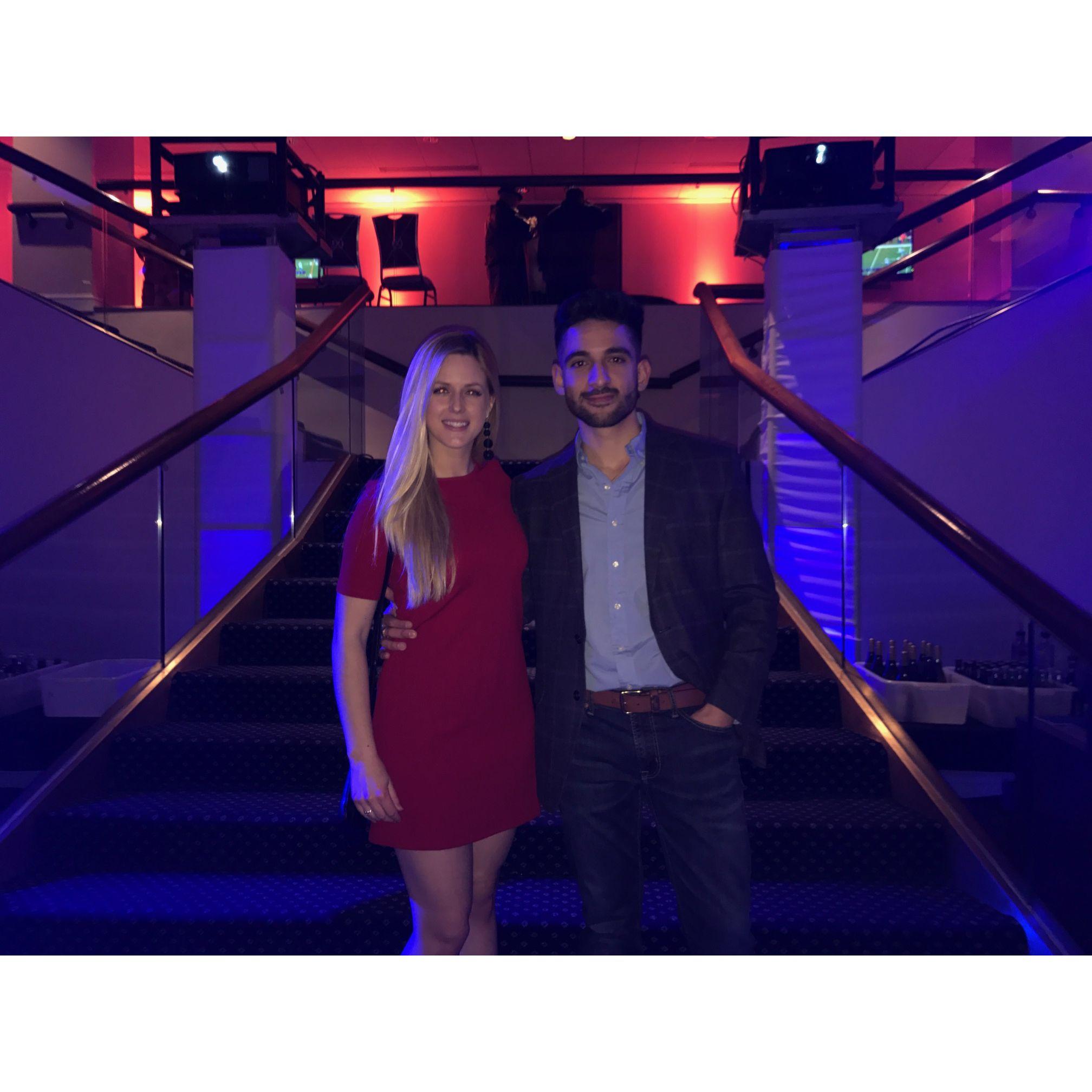 2017: Michelle's work holiday party