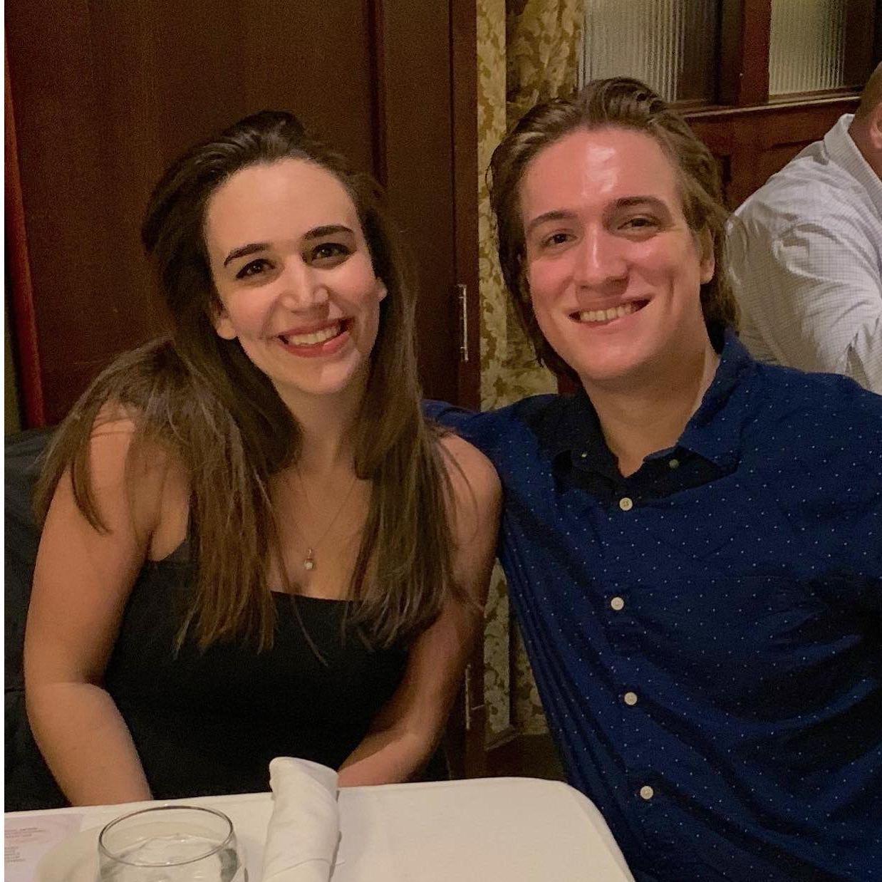 Our first Valentine's Day together!