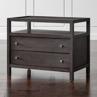 Keane Solid Wood Charging Nightstand